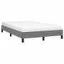Estructura de cama de tela gris oscuro 120x200 cm de vidaXL, Camas y somieres - Ref: Foro24-346705, Precio: 129,08 €, Descuen...