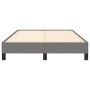 Estructura de cama de tela gris oscuro 120x200 cm de vidaXL, Camas y somieres - Ref: Foro24-346705, Precio: 129,08 €, Descuen...