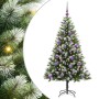Árbol de Navidad Artificial Plegable con Nieve Esponjosa 150 cm en Decoración Festiva y Estacional | Comprar online en Foru.es