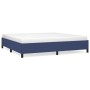 Estructura de cama de tela gris taupe azul 200x200 cm de vidaXL, Camas y somieres - Ref: Foro24-347096, Precio: 137,54 €, Des...