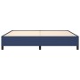 Estructura de cama de tela gris taupe azul 200x200 cm de vidaXL, Camas y somieres - Ref: Foro24-347096, Precio: 137,54 €, Des...