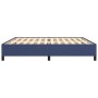 Estructura de cama de tela gris taupe azul 200x200 cm de vidaXL, Camas y somieres - Ref: Foro24-347096, Precio: 137,54 €, Des...