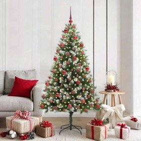 Árbol de Navidad Artificial Plegable con Nieve Esponjosa 180 cm en Decoración Festiva y Estacional | Comprar online en Foru.es