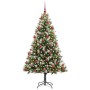 Árbol de Navidad Artificial Plegable con Nieve Esponjosa 180 cm en Decoración Festiva y Estacional | Comprar online en Foru.es