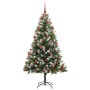 Árbol de Navidad Artificial Plegable con Nieve Esponjosa 180 cm en Decoración Festiva y Estacional | Comprar online en Foru.es