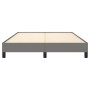 Estructura de cama de tela gris oscuro 140x200 cm de vidaXL, Camas y somieres - Ref: Foro24-346721, Precio: 110,26 €, Descuen...