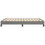 Estructura de cama de tela gris oscuro 140x200 cm de vidaXL, Camas y somieres - Ref: Foro24-346721, Precio: 110,26 €, Descuen...