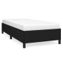 Estructura de cama de tela negra 90x200 cm de vidaXL, Camas y somieres - Ref: Foro24-347036, Precio: 98,91 €, Descuento: %