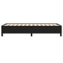 Estructura de cama de tela negra 90x200 cm de vidaXL, Camas y somieres - Ref: Foro24-347036, Precio: 98,91 €, Descuento: %