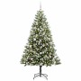 Árbol de Navidad Artificial Plegable con Nieve Esponjosa 180 cm en Decoración Festiva y Estacional | Comprar online en Foru.es
