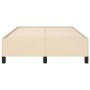 Estructura de cama de tela color crema 120x200 cm de vidaXL, Camas y somieres - Ref: Foro24-347055, Precio: 120,76 €, Descuen...