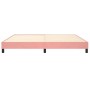 Estructura de cama de terciopelo rosa 200x200 cm de vidaXL, Camas y somieres - Ref: Foro24-3120795, Precio: 108,63 €, Descuen...