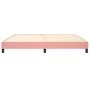 Pink velvet bed frame 200x200 cm by vidaXL, Beds and slatted bases - Ref: Foro24-3120795, Price: 103,49 €, Discount: %