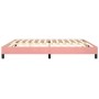 Estructura de cama de terciopelo rosa 200x200 cm de vidaXL, Camas y somieres - Ref: Foro24-3120795, Precio: 108,63 €, Descuen...