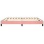 Pink velvet bed frame 200x200 cm by vidaXL, Beds and slatted bases - Ref: Foro24-3120795, Price: 103,49 €, Discount: %