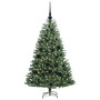 Árbol de Navidad artificial con ramas articuladas Verde 120 cm en Decoración Festiva y Estacional | Comprar online en Foru.es