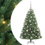Árbol de Navidad artificial con ramas articuladas Verde 120 cm en Decoración Festiva y Estacional | Comprar online en Foru.es