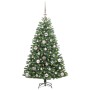Árbol de Navidad artificial con ramas articuladas Verde 120 cm en Decoración Festiva y Estacional | Comprar online en Foru.es