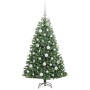 Árbol de Navidad artificial con ramas articuladas Verde 120 cm en Decoración Festiva y Estacional | Comprar online en Foru.es