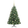 Árbol de Navidad artificial con ramas articuladas Verde 120 cm en Decoración Festiva y Estacional | Comprar online en Foru.es