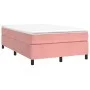 Estructura de cama de terciopelo rosa 120x200 cm de vidaXL, Camas y somieres - Ref: Foro24-3121113, Precio: 115,72 €, Descuen...