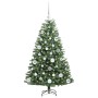 Árbol de Navidad artificial con ramas articuladas Verde 120 cm en Decoración Festiva y Estacional | Comprar online en Foru.es