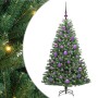 Árbol de Navidad artificial con ramas articuladas Verde 120 cm en Decoración Festiva y Estacional | Comprar online en Foru.es