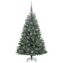 Árbol de Navidad artificial con ramas articuladas Verde 120 cm en Decoración Festiva y Estacional | Comprar online en Foru.es