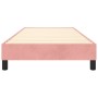 Estructura de cama de terciopelo rosa 100x200 cm de vidaXL, Camas y somieres - Ref: Foro24-3120759, Precio: 71,95 €, Descuent...