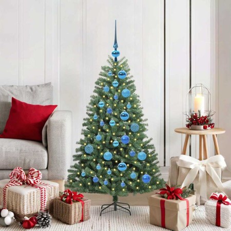 Árbol de Navidad artificial con ramas articuladas Verde 120 cm en Decoración Festiva y Estacional | Comprar online en Foru.es