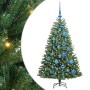 Árbol de Navidad artificial con ramas articuladas Verde 120 cm en Decoración Festiva y Estacional | Comprar online en Foru.es