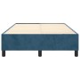 Estructura de cama de terciopelo azul 120x200 cm de vidaXL, Camas y somieres - Ref: Foro24-3121112, Precio: 117,61 €, Descuen...