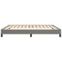 Estructura de cama tela gris oscuro 180x200 cm de vidaXL, Camas y somieres - Ref: Foro24-346737, Precio: 140,24 €, Descuento: %