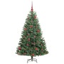 Árbol de Navidad artificial con ramas articuladas Verde 150 cm en Decoración Festiva y Estacional | Comprar online en Foru.es