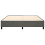 Estructura de cama de terciopelo gris oscuro 180x200 cm de vidaXL, Camas y somieres - Ref: Foro24-3121133, Precio: 134,19 €, ...