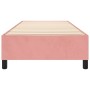 Estructura de cama box spring terciopelo rosa 90x190 cm de vidaXL, Camas y somieres - Ref: Foro24-3121095, Precio: 89,72 €, D...