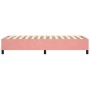 Estructura de cama box spring terciopelo rosa 90x190 cm de vidaXL, Camas y somieres - Ref: Foro24-3121095, Precio: 89,72 €, D...
