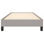 Estructura de cama de tela gris claro 90x200 cm de vidaXL, Camas y somieres - Ref: Foro24-346688, Precio: 76,12 €, Descuento: %