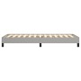 Estructura de cama de tela gris claro 90x200 cm de vidaXL, Camas y somieres - Ref: Foro24-346688, Precio: 76,12 €, Descuento: %