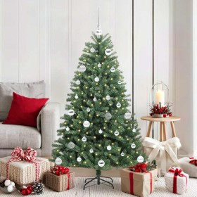 Árbol de Navidad artificial con ramas articuladas Verde 150 cm en Decoración Festiva y Estacional | Comprar online en Foru.es