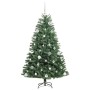 Árbol de Navidad artificial con ramas articuladas Verde 150 cm en Decoración Festiva y Estacional | Comprar online en Foru.es