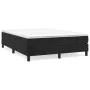 Black velvet bed frame 140x190 cm by vidaXL, Beds and slatted bases - Ref: Foro24-3120768, Price: 104,54 €, Discount: %