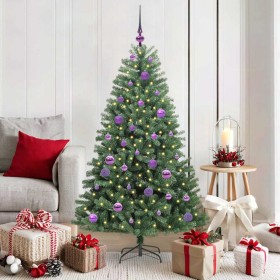 Árbol de Navidad artificial con ramas articuladas Verde 150 cm en Decoración Festiva y Estacional | Comprar online en Foru.es