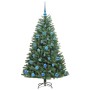 Árbol de Navidad artificial con ramas articuladas Verde 150 cm en Decoración Festiva y Estacional | Comprar online en Foru.es