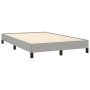 Estructura de cama de tela gris claro 120x200 cm de vidaXL, Camas y somieres - Ref: Foro24-346704, Precio: 91,20 €, Descuento: %