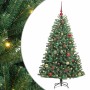 Árbol de Navidad artificial con ramas articuladas Verde 150 cm en Decoración Festiva y Estacional | Comprar online en Foru.es