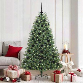 Árbol de Navidad artificial con ramas articuladas Verde 180 cm en Decoración Festiva y Estacional | Comprar online en Foru.es