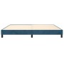Estructura de cama de terciopelo azul 200x200 cm de vidaXL, Camas y somieres - Ref: Foro24-3120794, Precio: 116,51 €, Descuen...