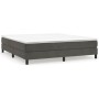 Estructura de cama de terciopelo gris oscuro 180x200 cm de vidaXL, Camas y somieres - Ref: Foro24-3120785, Precio: 125,83 €, ...