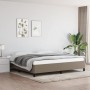 Estructura de cama de tela gris taupe 200x200 cm de vidaXL, Camas y somieres - Ref: Foro24-347094, Precio: 138,92 €, Descuent...